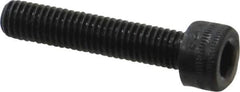 Holo-Krome - M5x0.80 Metric Coarse Hex Socket Drive, Socket Cap Screw - Grade 12.9 Alloy Steel, Black Oxide Finish, Fully Threaded, 25mm Length Under Head - Eagle Tool & Supply