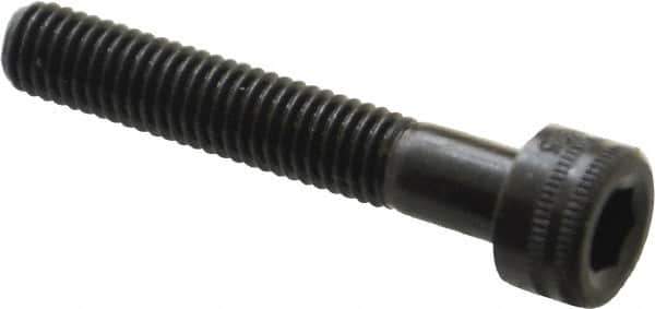 Holo-Krome - M5x0.80 Metric Coarse Hex Socket Drive, Socket Cap Screw - Grade 12.9 Alloy Steel, Black Oxide Finish, Fully Threaded, 30mm Length Under Head - Eagle Tool & Supply