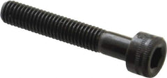 Holo-Krome - M5x0.80 Metric Coarse Hex Socket Drive, Socket Cap Screw - Grade 12.9 Alloy Steel, Black Oxide Finish, Fully Threaded, 30mm Length Under Head - Eagle Tool & Supply