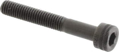 Holo-Krome - M5x0.80 Metric Coarse Hex Socket Drive, Socket Cap Screw - Grade 12.9 Alloy Steel, Black Oxide Finish, Partially Threaded, 35mm Length Under Head - Eagle Tool & Supply