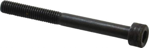 Holo-Krome - M5x0.80 Metric Coarse Hex Socket Drive, Socket Cap Screw - Grade 12.9 Alloy Steel, Black Oxide Finish, Partially Threaded, 50mm Length Under Head - Eagle Tool & Supply