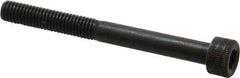 Holo-Krome - M5x0.80 Metric Coarse Hex Socket Drive, Socket Cap Screw - Grade 12.9 Alloy Steel, Black Oxide Finish, Partially Threaded, 50mm Length Under Head - Eagle Tool & Supply