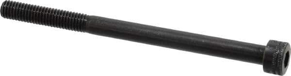 Holo-Krome - M5x0.80 Metric Coarse Hex Socket Drive, Socket Cap Screw - Grade 12.9 Alloy Steel, Black Oxide Finish, Partially Threaded, 70mm Length Under Head - Eagle Tool & Supply