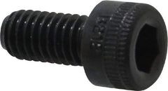 Holo-Krome - M6x1.00 Metric Coarse Hex Socket Drive, Socket Cap Screw - Grade 12.9 Alloy Steel, Black Oxide Finish, Fully Threaded, 12mm Length Under Head - Eagle Tool & Supply