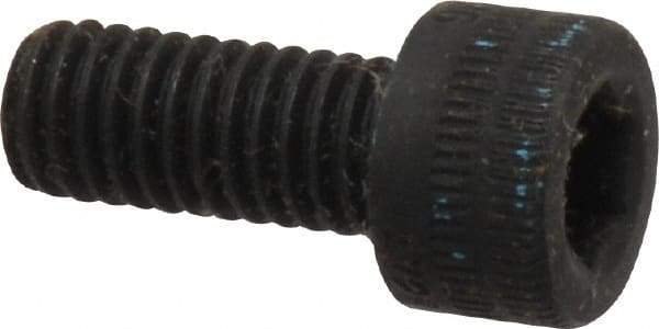 Holo-Krome - M6x1.00 Metric Coarse Hex Socket Drive, Socket Cap Screw - Grade 12.9 Alloy Steel, Black Oxide Finish, Fully Threaded, 14mm Length Under Head - Eagle Tool & Supply