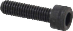 Holo-Krome - M6x1.00 Metric Coarse Hex Socket Drive, Socket Cap Screw - Grade 12.9 Alloy Steel, Black Oxide Finish, Fully Threaded, 22mm Length Under Head - Eagle Tool & Supply