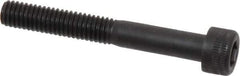Holo-Krome - M6x1.00 Metric Coarse Hex Socket Drive, Socket Cap Screw - Grade 12.9 Alloy Steel, Black Oxide Finish, Partially Threaded, 45mm Length Under Head - Eagle Tool & Supply