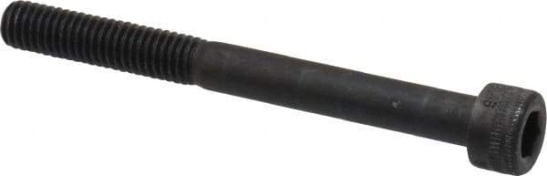 Holo-Krome - M6x1.00 Metric Coarse Hex Socket Drive, Socket Cap Screw - Grade 12.9 Alloy Steel, Black Oxide Finish, Partially Threaded, 60mm Length Under Head - Eagle Tool & Supply