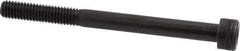 Holo-Krome - M6x1.00 Metric Coarse Hex Socket Drive, Socket Cap Screw - Grade 12.9 Alloy Steel, Black Oxide Finish, Partially Threaded, 70mm Length Under Head - Eagle Tool & Supply