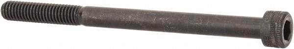 Holo-Krome - M6x1.00 Metric Coarse Hex Socket Drive, Socket Cap Screw - Grade 12.9 Alloy Steel, Black Oxide Finish, Partially Threaded, 80mm Length Under Head - Eagle Tool & Supply