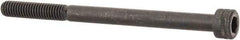 Holo-Krome - M6x1.00 Metric Coarse Hex Socket Drive, Socket Cap Screw - Grade 12.9 Alloy Steel, Black Oxide Finish, Partially Threaded, 80mm Length Under Head - Eagle Tool & Supply