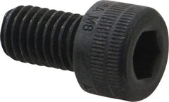 Holo-Krome - M8x1.25 Metric Coarse Hex Socket Drive, Socket Cap Screw - Grade 12.9 Alloy Steel, Black Oxide Finish, Fully Threaded, 14mm Length Under Head - Eagle Tool & Supply