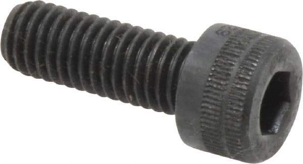 Holo-Krome - M8x1.25 Metric Coarse Hex Socket Drive, Socket Cap Screw - Grade 12.9 Alloy Steel, Black Oxide Finish, Fully Threaded, 22mm Length Under Head - Eagle Tool & Supply