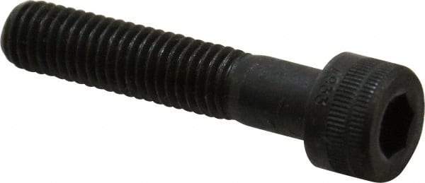 Holo-Krome - M8x1.25 Metric Coarse Hex Socket Drive, Socket Cap Screw - Grade 12.9 Alloy Steel, Black Oxide Finish, Partially Threaded, 40mm Length Under Head - Eagle Tool & Supply