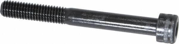 Holo-Krome - M8x1.25 Metric Coarse Hex Socket Drive, Socket Cap Screw - Grade 12.9 Alloy Steel, Black Oxide Finish, Partially Threaded, 70mm Length Under Head - Eagle Tool & Supply