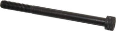 Holo-Krome - M8x1.25 Metric Coarse Hex Socket Drive, Socket Cap Screw - Grade 12.9 Alloy Steel, Black Oxide Finish, Partially Threaded, 100mm Length Under Head - Eagle Tool & Supply