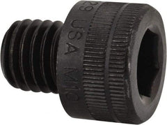 Holo-Krome - M10x1.50 Metric Coarse Hex Socket Drive, Socket Cap Screw - Grade 12.9 Alloy Steel, Black Oxide Finish, Fully Threaded, 10mm Length Under Head - Eagle Tool & Supply