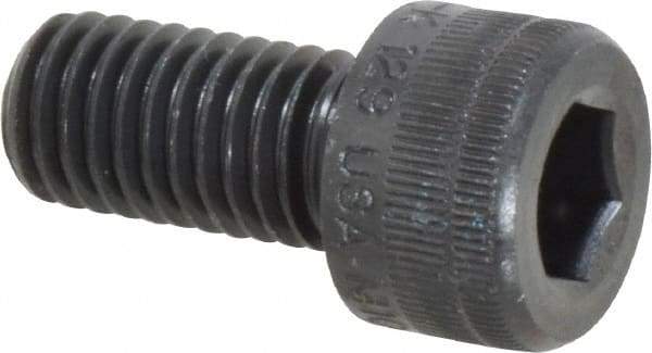 Holo-Krome - M10x1.50 Metric Coarse Hex Socket Drive, Socket Cap Screw - Grade 12.9 Alloy Steel, Black Oxide Finish, Fully Threaded, 20mm Length Under Head - Eagle Tool & Supply