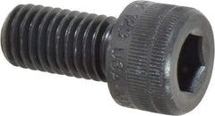 Holo-Krome - M10x1.50 Metric Coarse Hex Socket Drive, Socket Cap Screw - Grade 12.9 Alloy Steel, Black Oxide Finish, Fully Threaded, 20mm Length Under Head - Eagle Tool & Supply