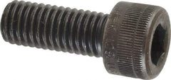 Holo-Krome - M10x1.50 Metric Coarse Hex Socket Drive, Socket Cap Screw - Grade 12.9 Alloy Steel, Black Oxide Finish, Fully Threaded, 25mm Length Under Head - Eagle Tool & Supply