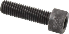 Holo-Krome - M10x1.50 Metric Coarse Hex Socket Drive, Socket Cap Screw - Grade 12.9 Alloy Steel, Black Oxide Finish, Fully Threaded, 35mm Length Under Head - Eagle Tool & Supply