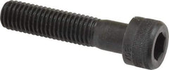 Holo-Krome - M10x1.50 Metric Coarse Hex Socket Drive, Socket Cap Screw - Grade 12.9 Alloy Steel, Black Oxide Finish, Fully Threaded, 45mm Length Under Head - Eagle Tool & Supply