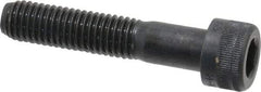 Holo-Krome - M10x1.50 Metric Coarse Hex Socket Drive, Socket Cap Screw - Grade 12.9 Alloy Steel, Black Oxide Finish, Partially Threaded, 50mm Length Under Head - Eagle Tool & Supply