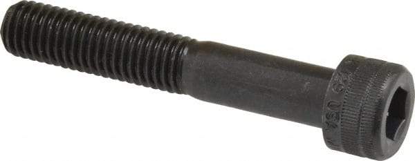 Holo-Krome - M48x5.00 Metric Coarse Hex Socket Drive, Socket Cap Screw - Grade 12.9 Alloy Steel, Black Oxide Finish, Partially Threaded, 180mm Length Under Head - Eagle Tool & Supply