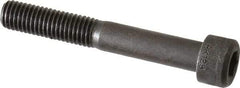 Holo-Krome - M10x1.50 Metric Coarse Hex Socket Drive, Socket Cap Screw - Grade 12.9 Alloy Steel, Black Oxide Finish, Partially Threaded, 70mm Length Under Head - Eagle Tool & Supply