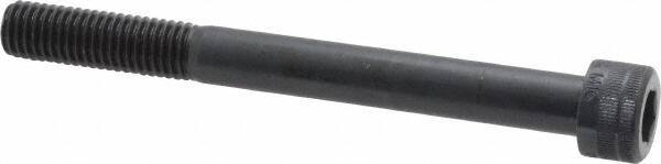 Holo-Krome - M10x1.50 Metric Coarse Hex Socket Drive, Socket Cap Screw - Grade 12.9 Alloy Steel, Black Oxide Finish, Partially Threaded, 100mm Length Under Head - Eagle Tool & Supply