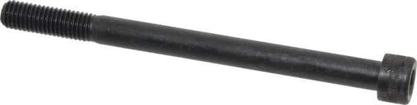 Holo-Krome - M10x1.50 Metric Coarse Hex Socket Drive, Socket Cap Screw - Grade 12.9 Alloy Steel, Black Oxide Finish, Partially Threaded, 130mm Length Under Head - Eagle Tool & Supply