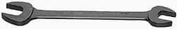 Proto - 3/4" x 7/8" Standard Open End Wrench - 9-39/64" OAL, Double End, Black Finish, 15° Head Angle - Eagle Tool & Supply