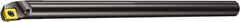 Sandvik Coromant - 0.5984" Min Bore Diam, 8" OAL, 1/2" Shank Diam, E..SCLPR/L-R Indexable Boring Bar - Screw-On Holding Method - Eagle Tool & Supply