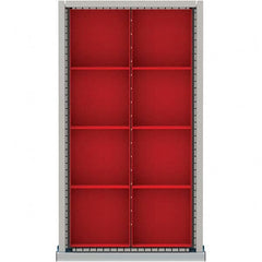 LISTA - 8-Compartment Drawer Divider Layout for 3.15" High Drawers - Eagle Tool & Supply