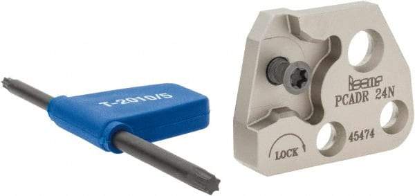 Iscar - 0.02 to 1/8" Groove Width, Right Hand Cut, PCAD Indexable Grooving Blade - Multiple Insert Styles, Series Modular Grip & PentaCut - Eagle Tool & Supply