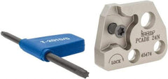 Iscar - 0.02 to 1/8" Groove Width, Right Hand Cut, PCAD Indexable Grooving Blade - Multiple Insert Styles, Series Modular Grip & PentaCut - Eagle Tool & Supply