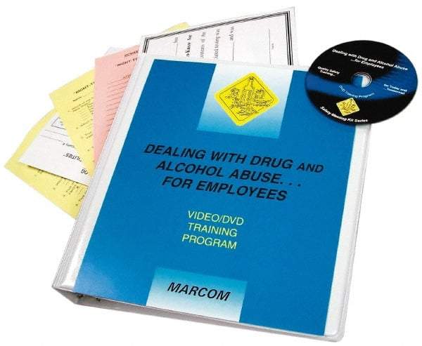 Marcom - Dealing with Drug and Alcohol Abuse for Managers and Supervisors, Multimedia Training Kit - 19 Minute Run Time DVD, English and Spanish - Eagle Tool & Supply