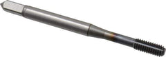 OSG - M4x0.70 Metric Coarse D4 Thread Limit Bottoming Thread Forming Tap - Powdered Metal High Speed Steel, TiCN Finish, 2-1/8" OAL, 3/4" Thread Length, Right Hand Thread, Series EXOTAP NRT - Eagle Tool & Supply