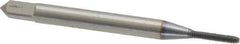 OSG - M1.6x0.35 Metric Coarse D3 Thread Limit Modified Bottoming Thread Forming Tap - Powdered Metal High Speed Steel, TiCN Finish, 1-5/8" OAL, 5/16" Thread Length, Right Hand Thread, Series EXOTAP NRT - Eagle Tool & Supply