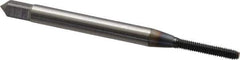 OSG - M2x0.40 Metric Coarse D3 Thread Limit Modified Bottoming Thread Forming Tap - Powdered Metal High Speed Steel, TiCN Finish, 1-3/4" OAL, 7/16" Thread Length, Right Hand Thread, Series EXOTAP NRT - Eagle Tool & Supply