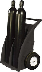 Enpac - Gas Cylinder Carts, Racks, Stands & Holders Type: Dual Cylinder Dolly Fits Cylinder Diameter: 13 (Inch) - Eagle Tool & Supply
