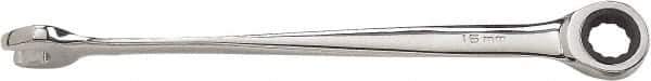 GearWrench - 16mm 12 Point Combination Wrench - Chrome Vanadium Steel, Full Polish Finish - Eagle Tool & Supply