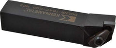 Kennametal - DCLN, Right Hand Cut, 5° Lead Angle, 1" Shank Height x 1" Shank Width, Negative Rake Indexable Turning Toolholder - 5" OAL, CN..43. Insert Compatibility, Series Kenclamp - Eagle Tool & Supply