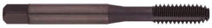 OSG - 9/16-12 UNC H11 Thread Limit Plug Thread Forming Tap - Cobalt, Oxide Finish, 3-19/32" OAL, 1-21/32" Thread Length, Right Hand Thread, Series HY-PRO NRT - Exact Industrial Supply