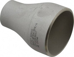 Merit Brass - 2 x 1" Grade 304L Stainless Steel Pipe Concentric Reducer - Butt Weld x Butt Weld End Connections - Eagle Tool & Supply