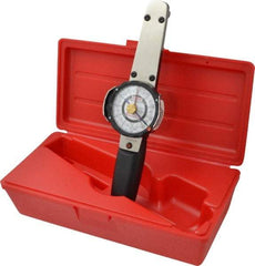 Proto - 3/8" Drive Dial Torque Wrench - 30 N/m Torque, 10" OAL, Fixed Head - Eagle Tool & Supply
