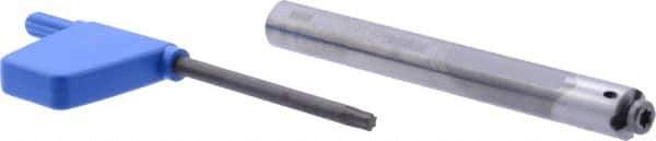Iscar - MGCH, Indexable Grooving Tool Holder - GFQR Insert Compatibility, 9mm Shank Width, 83.5mm OAL, Through Coolant - Eagle Tool & Supply