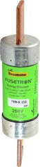 Cooper Bussmann - 125 VDC, 250 VAC, 150 Amp, Time Delay General Purpose Fuse - Bolt-on Mount, 7-1/8" OAL, 20 at DC, 200 (RMS) kA Rating, 1-9/16" Diam - Eagle Tool & Supply