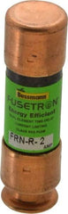 Cooper Bussmann - 125 VDC, 250 VAC, 2 Amp, Time Delay General Purpose Fuse - Fuse Holder Mount, 50.8mm OAL, 20 at DC, 200 (RMS) kA Rating, 9/16" Diam - Eagle Tool & Supply