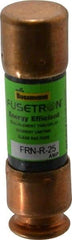 Cooper Bussmann - 125 VDC, 250 VAC, 25 Amp, Time Delay General Purpose Fuse - Fuse Holder Mount, 50.8mm OAL, 20 at DC, 200 (RMS) kA Rating, 9/16" Diam - Eagle Tool & Supply